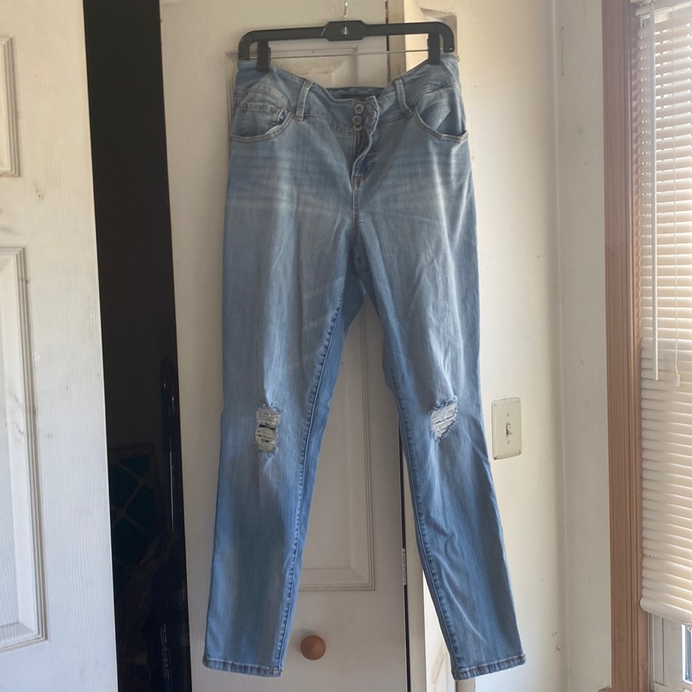Torrid Light wash high rise jeggings 18R